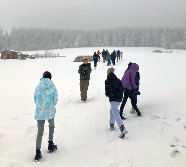 Winterkonfirüstzeit in Kottengrün