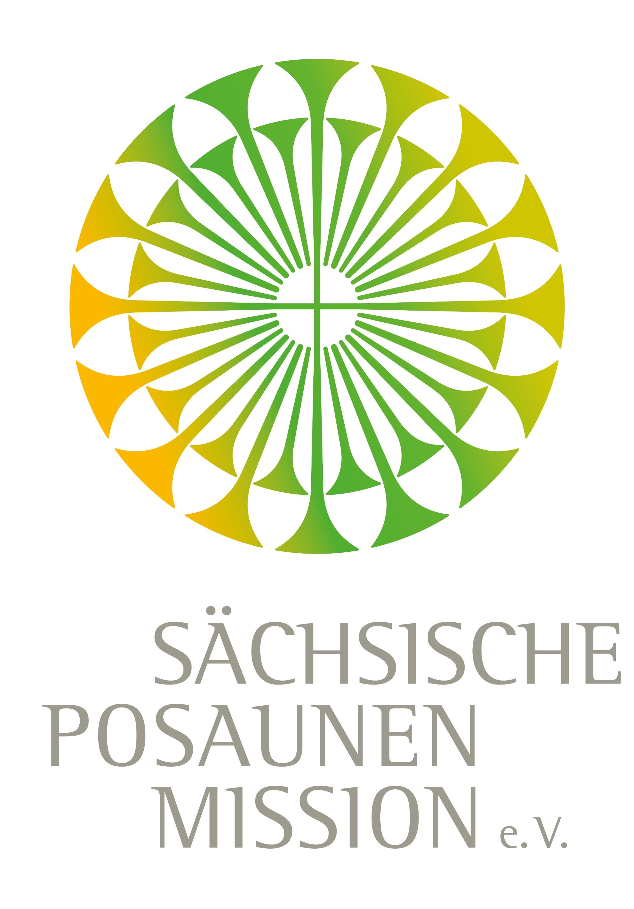 Logo der Sächsischen Posauenenmission